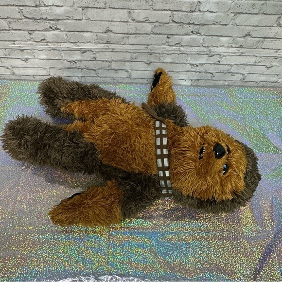 Build A Bear BAB STAR WARS CHEWBACCA CHEWIE 2015 Stuffed Animal Plush Retired - Picture 7 of 16